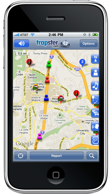 Illustration for article titled How To Avoid Speed Traps, Brushfires, And Friends With Your iPhone